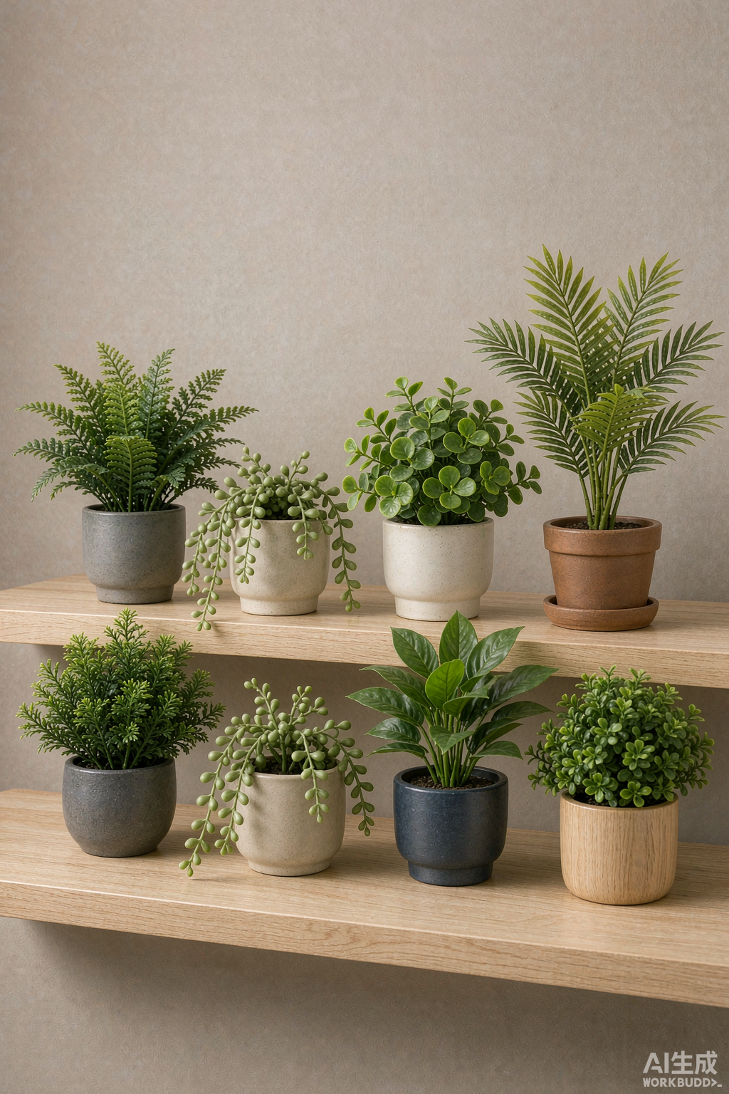 Wholesale potted artificial plants, desktop foliage and faux shrubs for commercial interiors